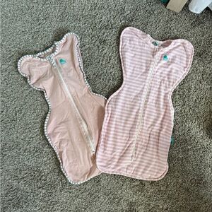 Pink Baby Swaddle Bundle